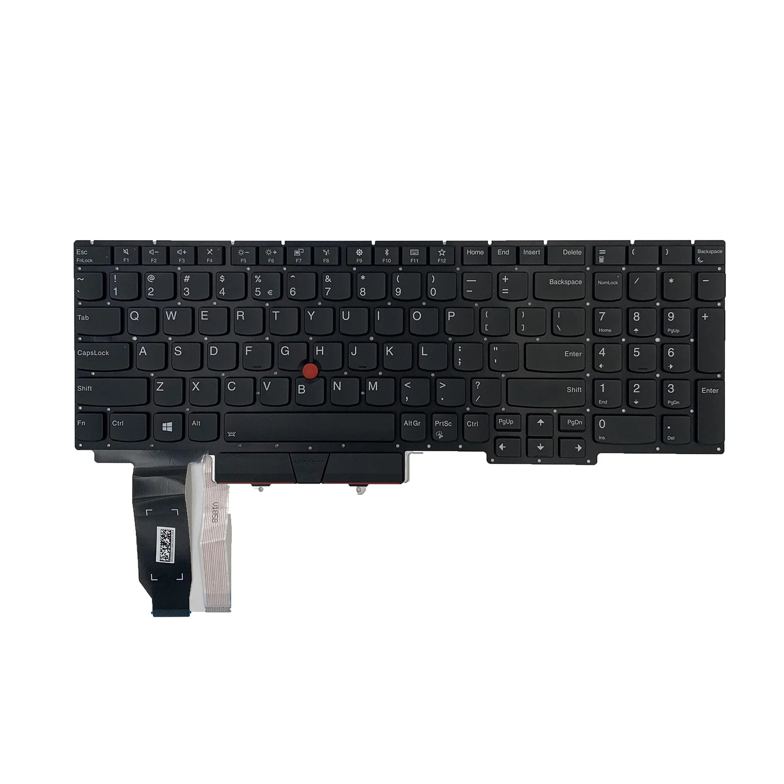 Imagem -03 - Eua sp ru Novo Teclado para Notebook para Lenovo Thinkpad E15 Gen 120rd 20retp00117a Sl10w47275