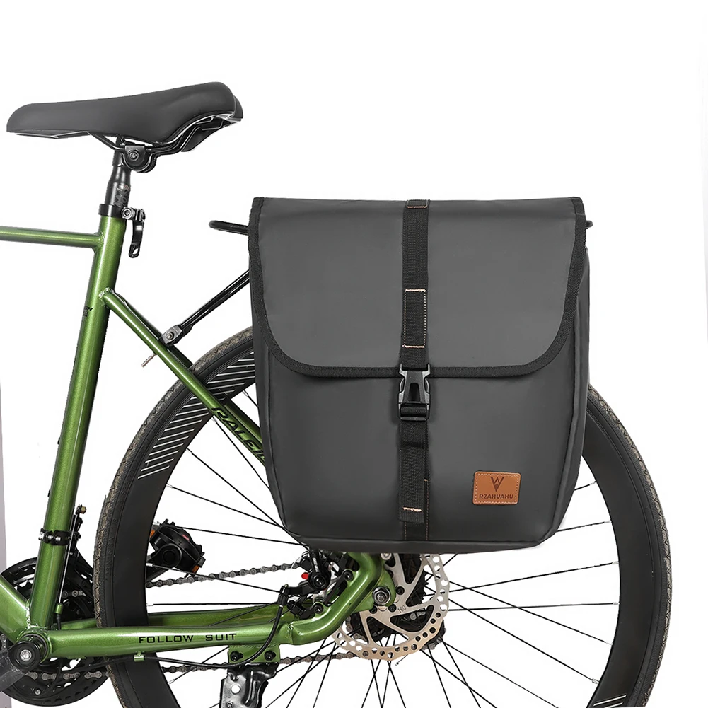 

Сумка на заднее сиденье велосипеда, большая вместительная сумка на заднее сиденье, водонепроницаемая сумка на багажник для велосипеда с ручкой для путешествий на открытом воздухе