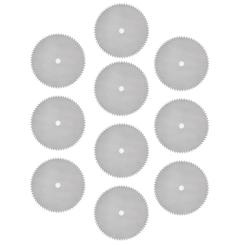 10pcs Stainless Steel Cutting Saw Blade 22mm 25mm 32mm 2.35mm Mandrel Metal Cutting Discs Round Slotting 32mm Diameter