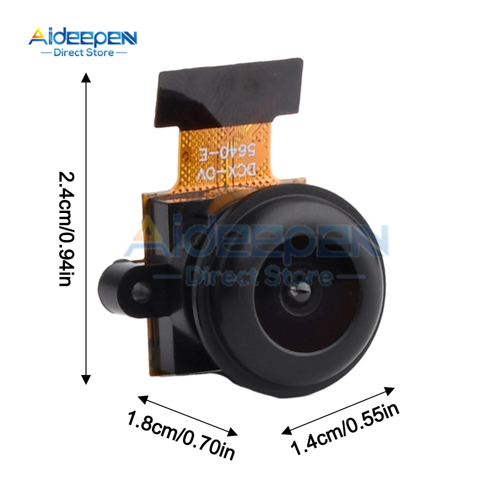 OV5640 21MM Camera Module for ESP32-CAM Camera Module 5 Million Pixels 65 100 130 Degree 24PIN 0.5MM Pitch 2.1CM 5MP New