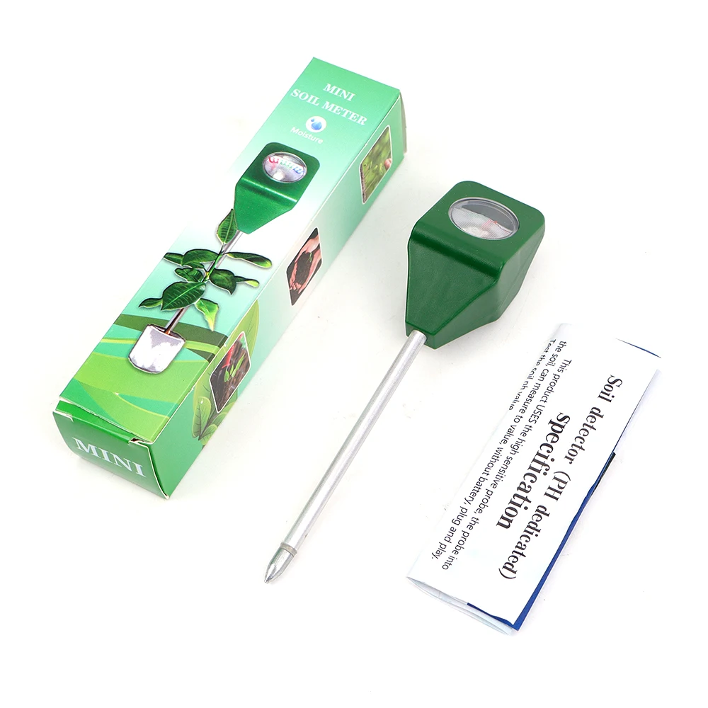 Single Needle Soil PH Meter Plants Flowers Acidity Test Soil Detector Analysis Instruments Mini Soil PH Tester For Garden