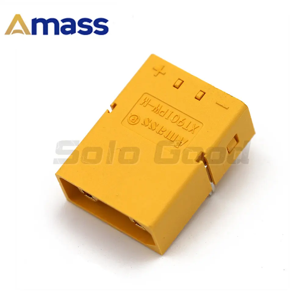 5 Stück amass xt90ipw horizontaler Hochstrom-Flugzeug anschluss mit Signals tift