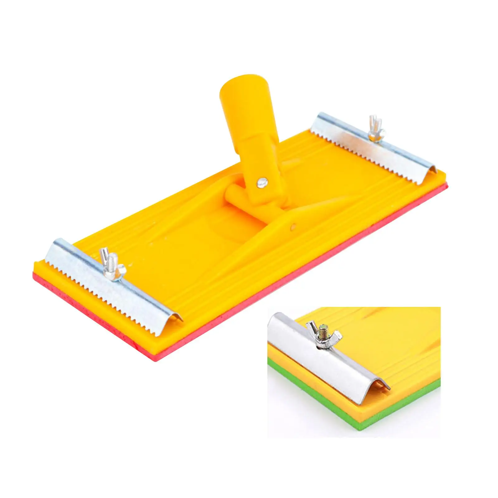 360° Rotating Sandpaper Holder Universal Fit with High Density Sponge Versatile