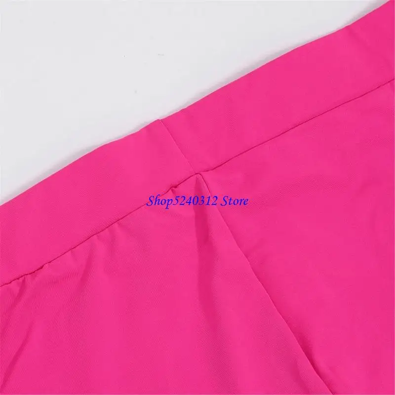 Tenues Disco années 60 70 80, accessoires Costume Hippie pour femmes, Styles 1970, pantalons évasés avec haut court sans 634C