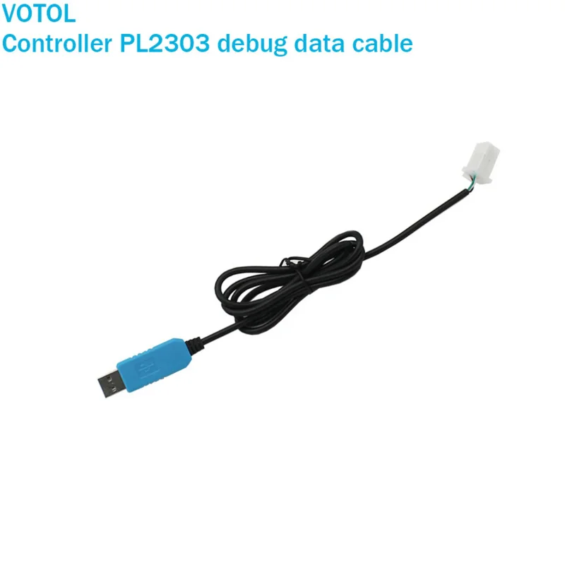 VOTOL-controlador PL2303 EM30 EM50 EM80 EM100 EM150, Cable USB, cable de datos para ajustar parámetros del controlador