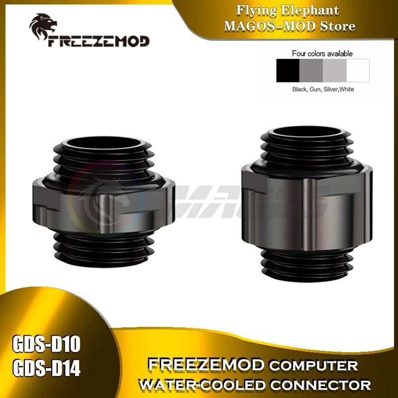 FREEZEMOD MINI&Standard Nipple Water Cooling Fittings, Male To Male Connector For Pump And Reservoir,Drop Shipping,G1/4 