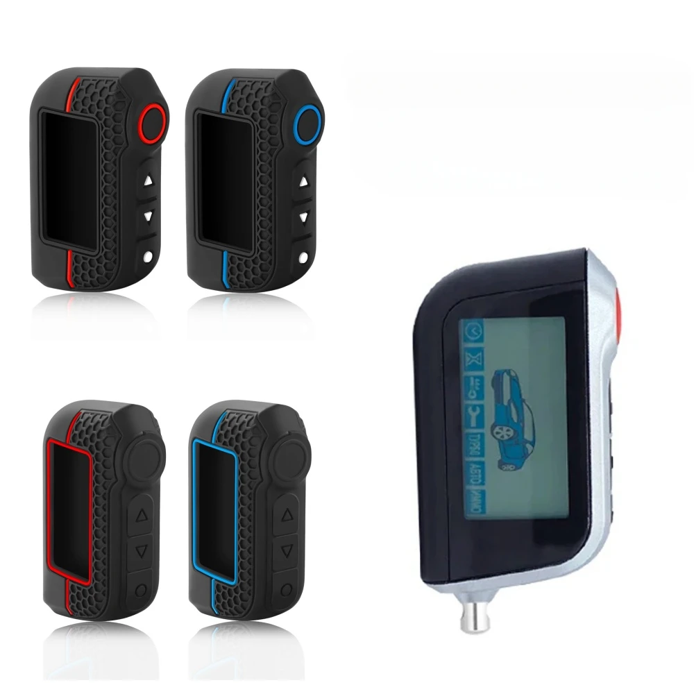 Новинка, чехол-брелок для Starline A93 A63, русская версия, двусторонняя Автомобильная сигнализация, ЖК-пульт дистанционного управления, брелок