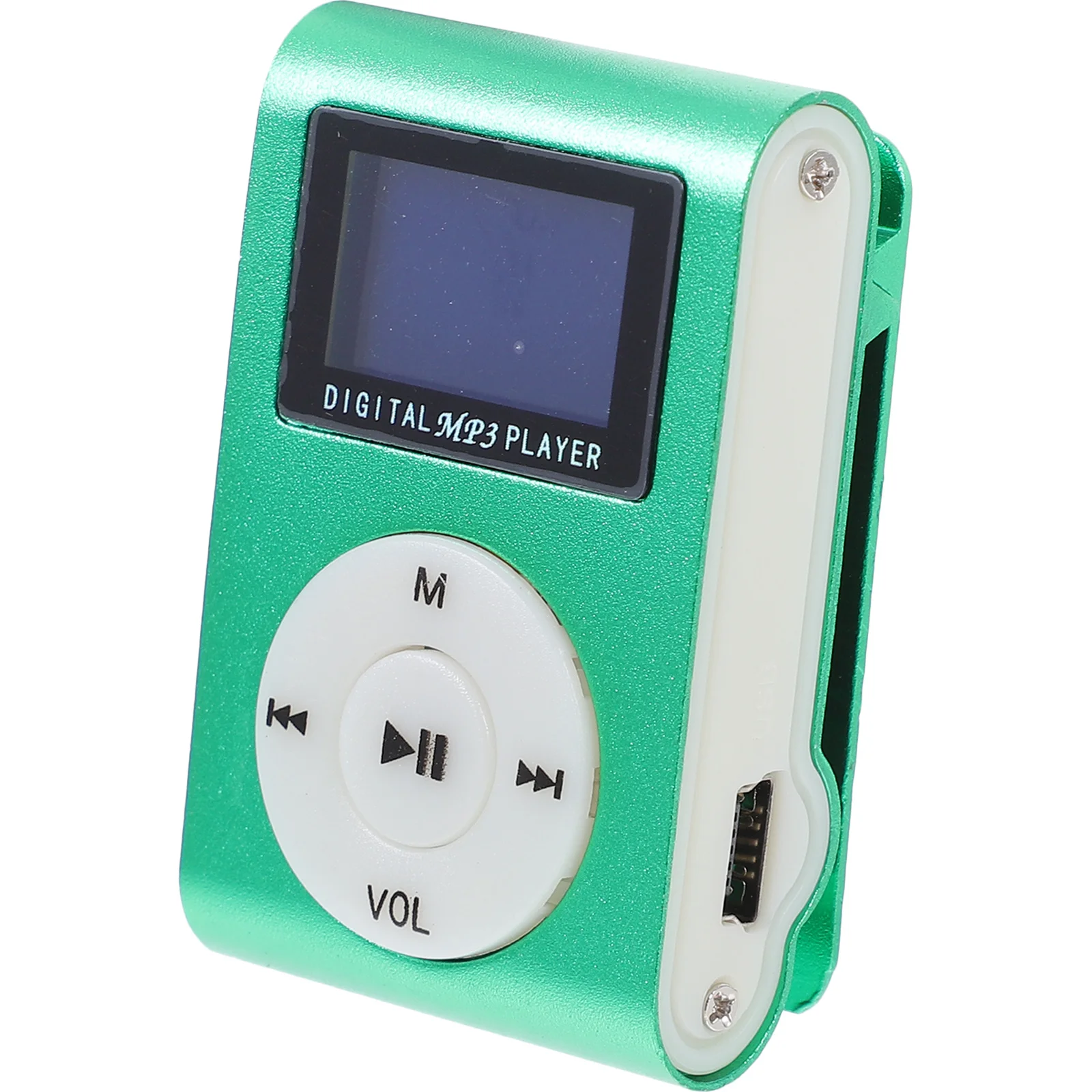 

32Gb Aluminum Mp3 Player Lcd Usb Charging Mini Digital Music Device For 32G Mp3 Player Micro Card Portable