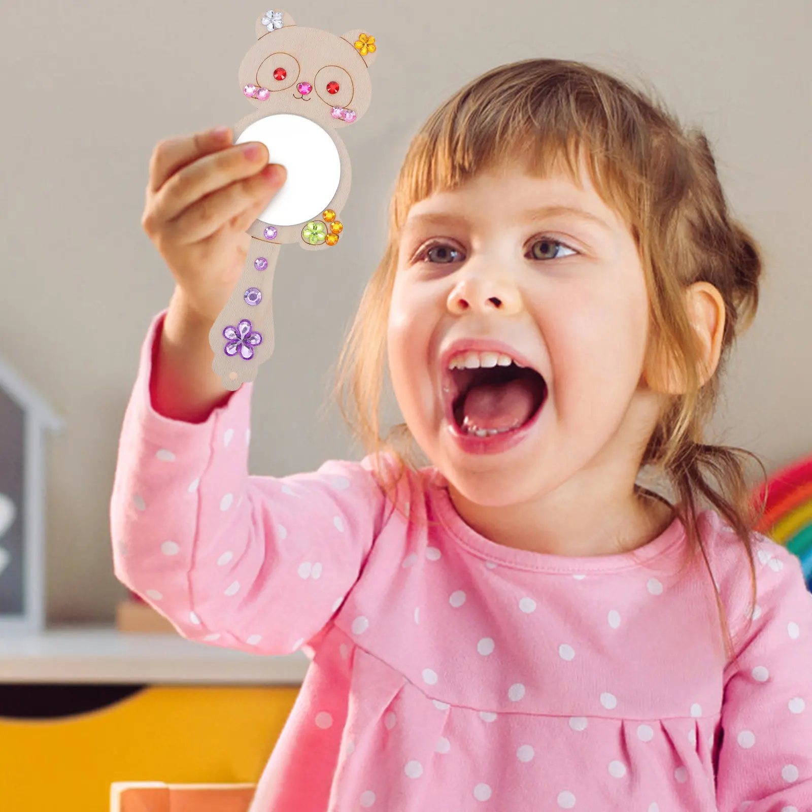 

Набор из 10 деревянных заготовок для росписи в виде животных с зеркальной поверхностью, акриловые заготовки для самостоятельной росписи, набор для детского творчества, для занятий в классе, подарки для вечеринок, принадлежности - Весна