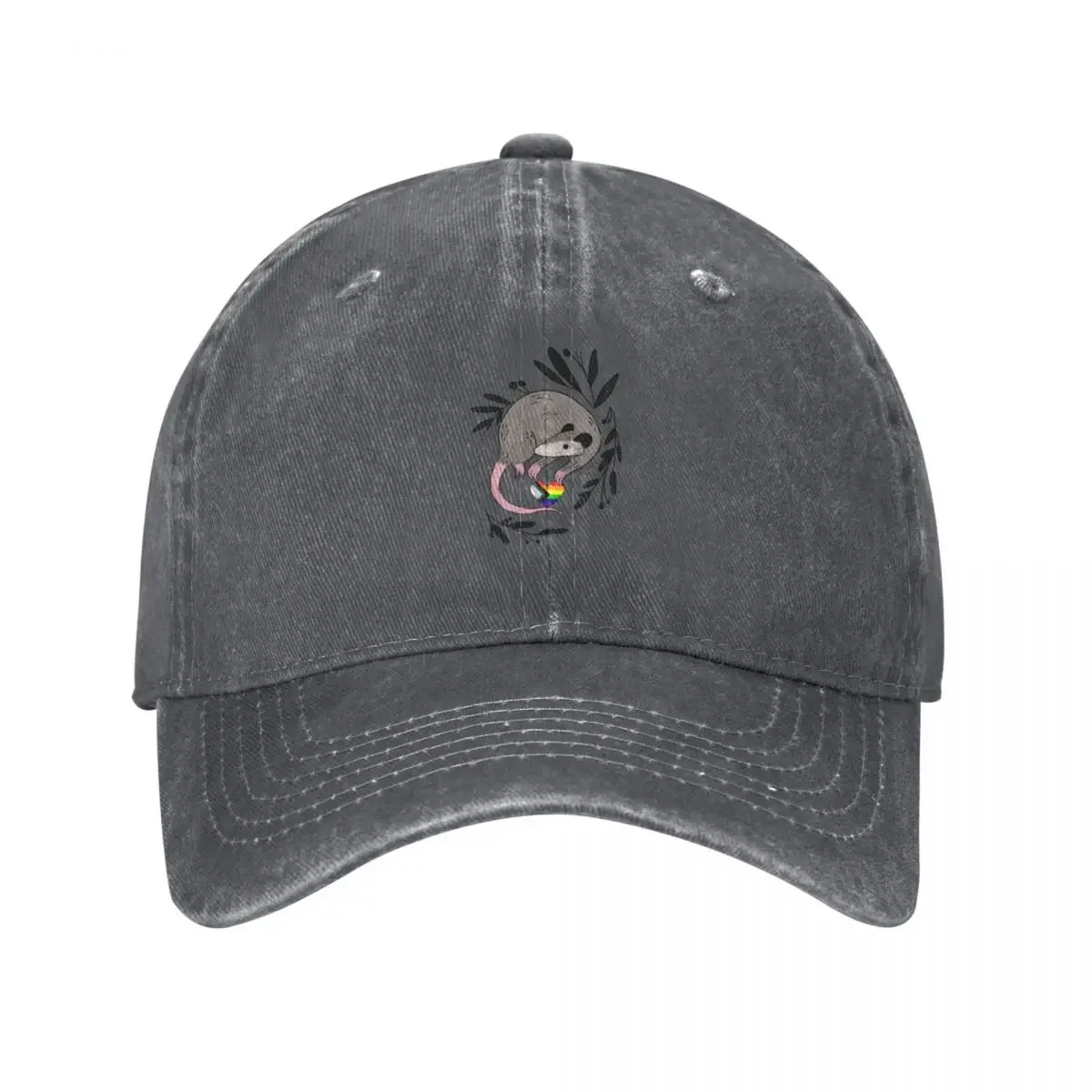 Pride Possum Baseball Cap Hat Man Luxury tea Hat Sports Cap sun hat Caps Women Men's