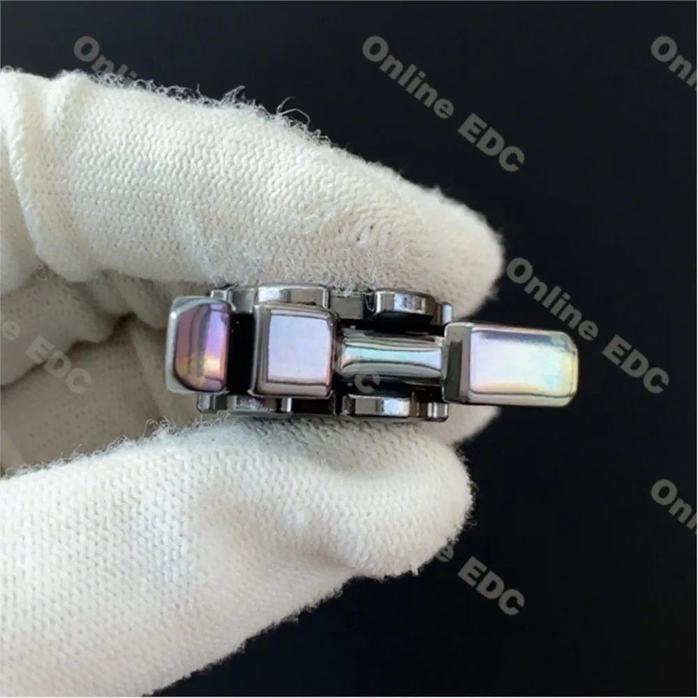 Jouets EDC d'occasion Pangolin Studio EDC Trisome Mini Zirconium cuivre Fidget Spinner jouets d'anxiété jouets Fidget pour adultes