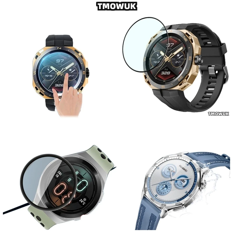 

For Huawei WATCH GT2 GT3 GT4 GT5 Pro Cyber Ultimate 41 42 43 46mm - Premium 9H Hardness Protector, Anti-Scratch, HD Transparency