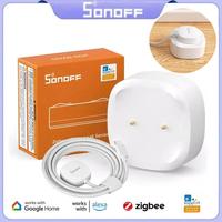 SONOFF SNZB-05P Zigbee 3.0 Water Leak Sensor Leaking and Dripping Detection Real-time Alerts Control Via eWelink Google Alexa