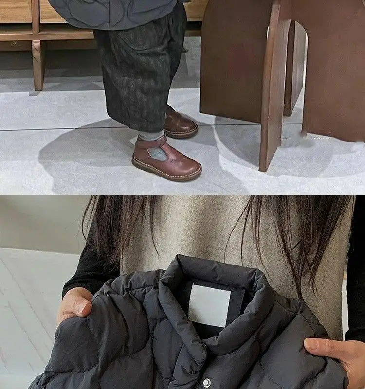 Koreanische Baby-Weste mit Polsterung – Unisex Herbst-Winter-Steppweste, Warme Ärmellose Oberbekleidung für Jungen und Mädchen, Wintermantel – Detail 10