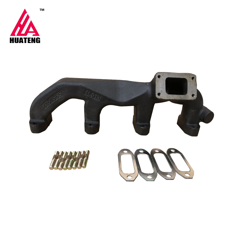 Brand new Diesel Engine Spare Parts BF4L913 4 cylinder Exhaust manifold pipe 0415 1565 Middle exhaust and side exhaust for deutz