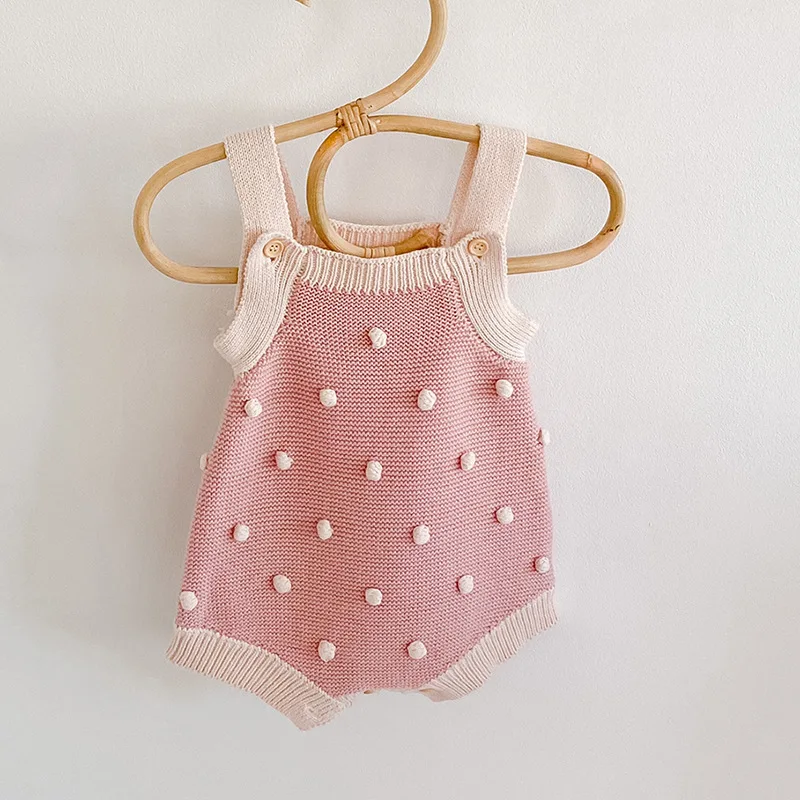 

New autumn clothing for babies aged 0-3, fashionable girls' sweaters, exquisite baby knitted jumpsuits