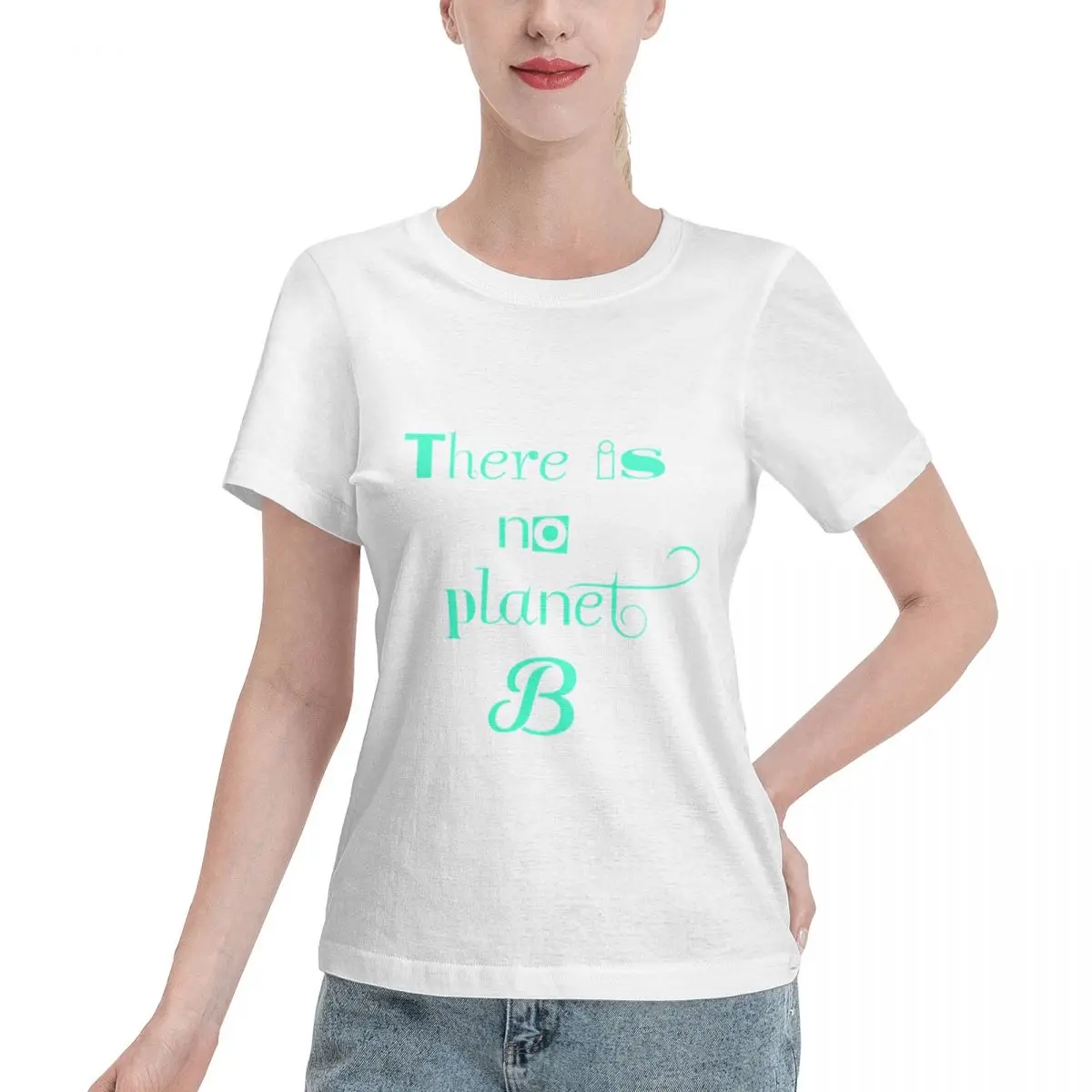 All Body Type PLANET B 33 Women's T-shirt Harajuku Vintage Women Top