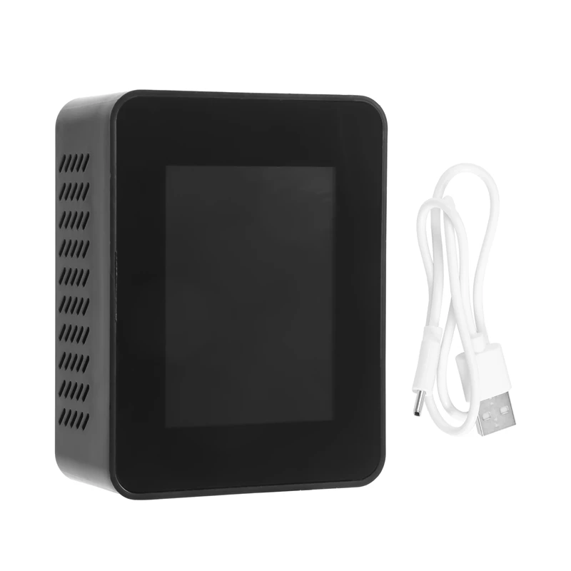 

A29F-6 In 1 PM2.5 PM10 HCHO TVOC CO CO2 Air Quality CO CO2 Formaldehyde Monitor Home Office Air Quality Tester
