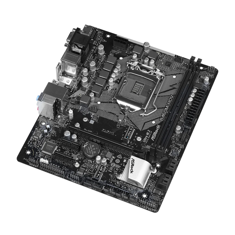 ASRock B460M-HDV Motherboard Intel B460 LGA1200 10th Gen Core i9