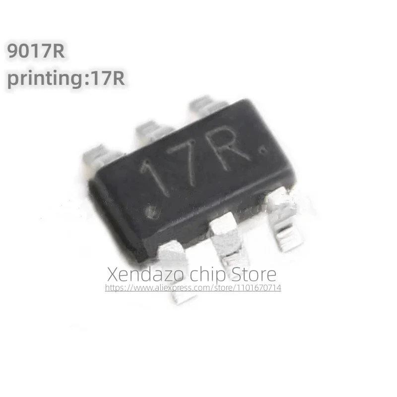50pcs/lot 9017R Silk screen printing 17R SOT23-6 package Original genuine Constant current/constant voltage seat charger chip