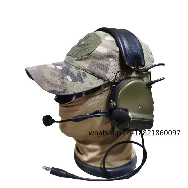 

Strategic Helmet Pickup Noise Cancelling Headphone Version Comtac Xpi Vi Soft/hard Label