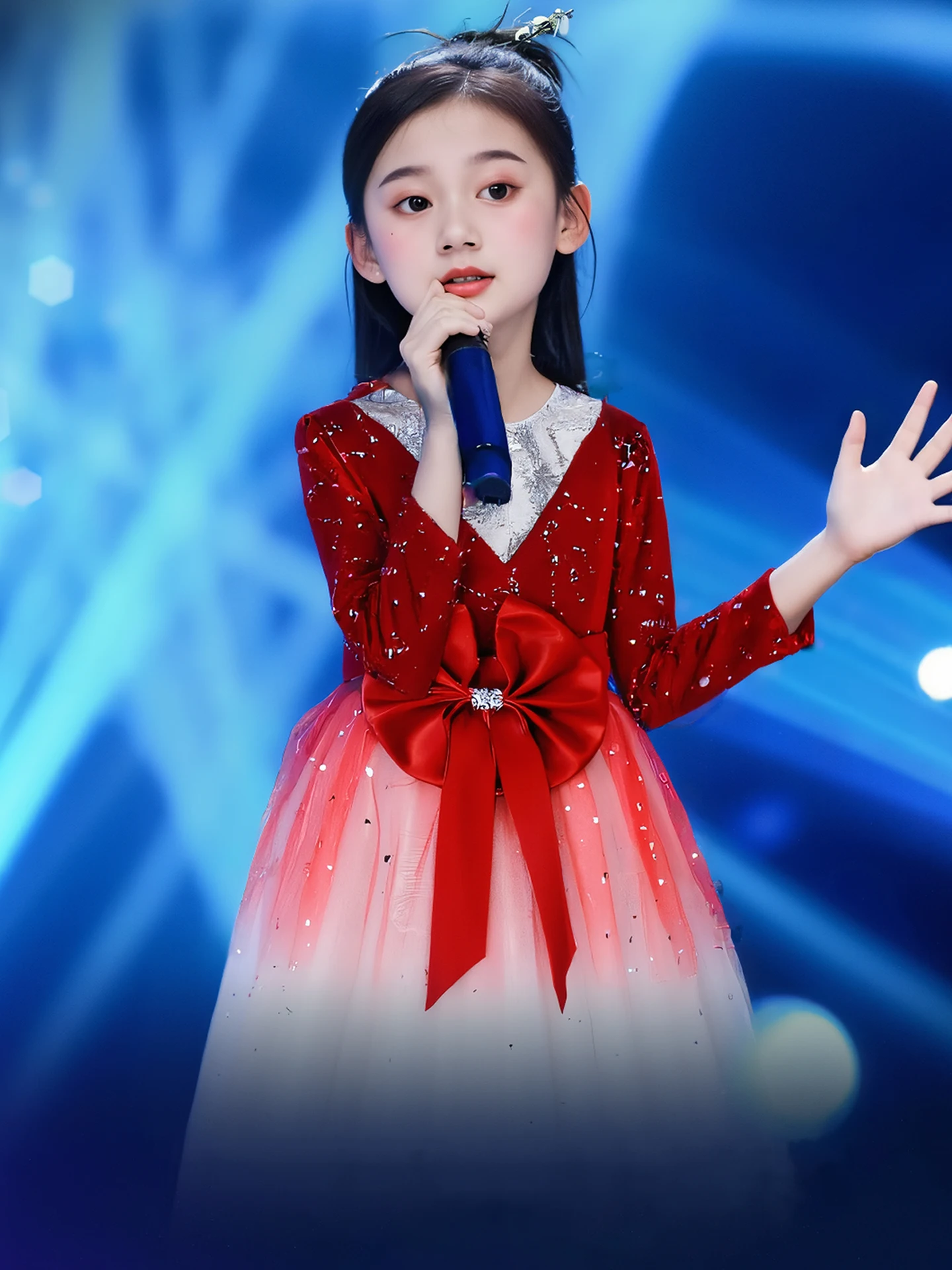 

Костюм для выступлений Red Patriot для детей: наряд для ведущих, декламации, хора начальной и средней школы, церемоний и мероприятий