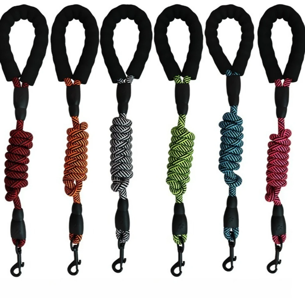 

Dog Leash That Won't Hurt Your Hand Reinforced for Large Dogs 1.5-meter Leash for Walking Dogs