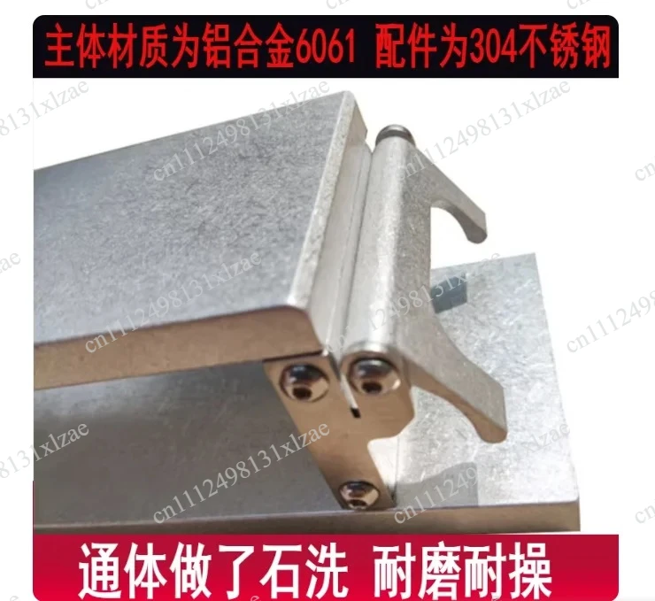 230x70MM Aluminum Sanding Block - Leather Knife Sharpener & Abrasive Paper Sander for DIY Grinding