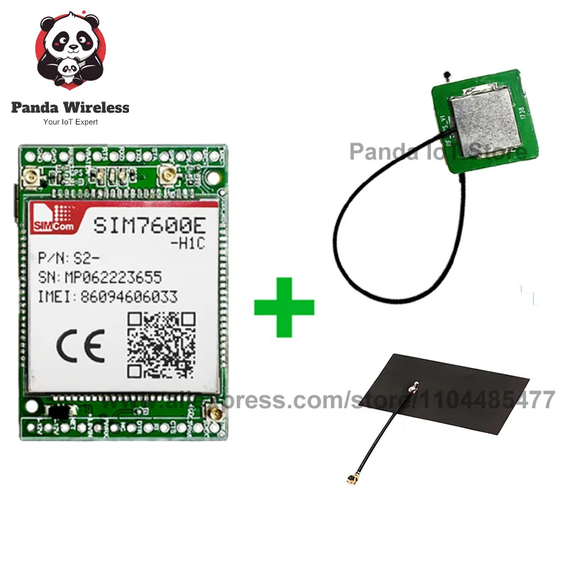

SIMcom SIM7600E-H1C Основная плата 4G Высокоскоростное подключение для промышленной автоматизации Интернета Интернета Применения M2M LTE CAT4 + голос + GNSS