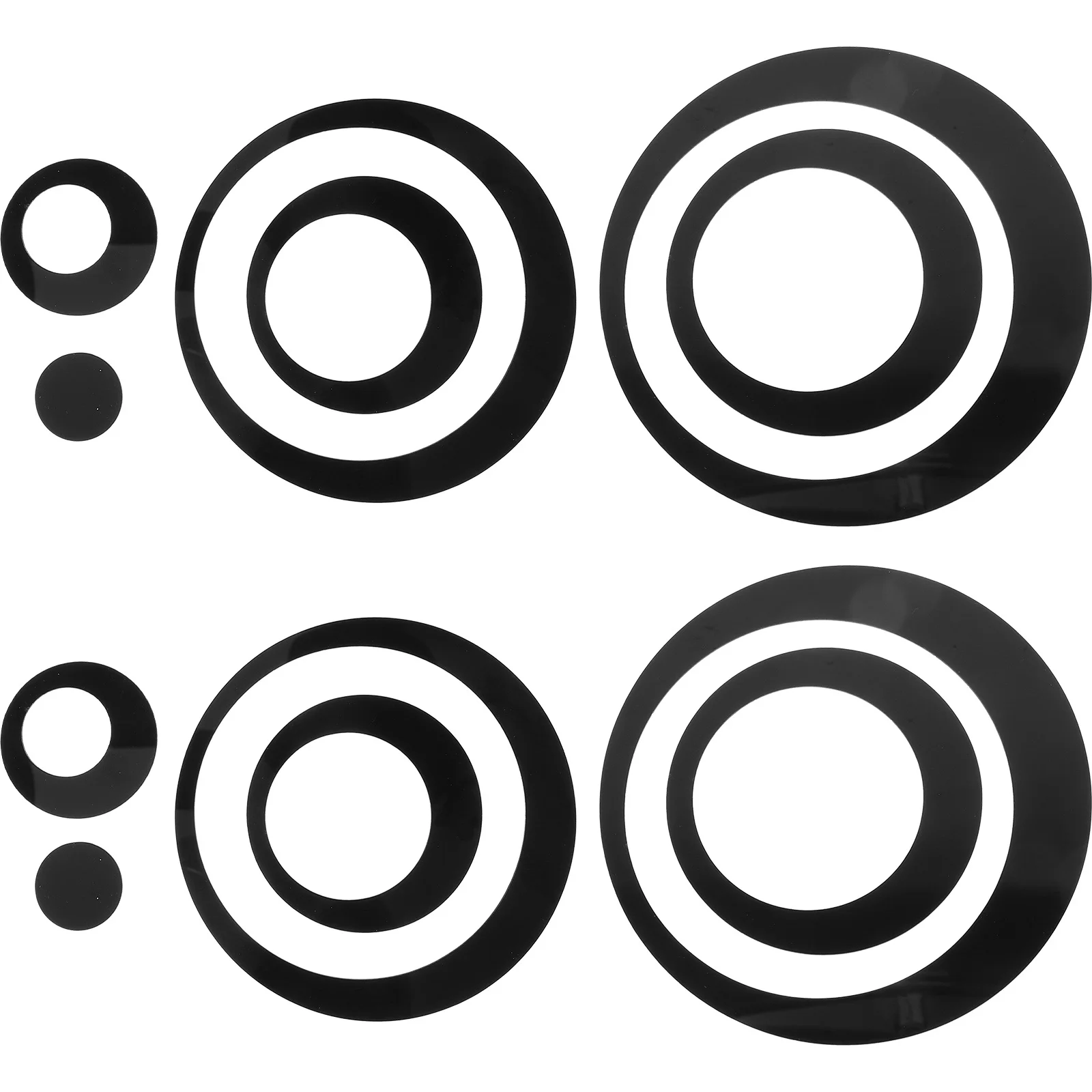 

36Pcs Wall Decal Stickers Simple Color Style Home Decoration Living Room Wall Stickers for Bedrooms for Adults