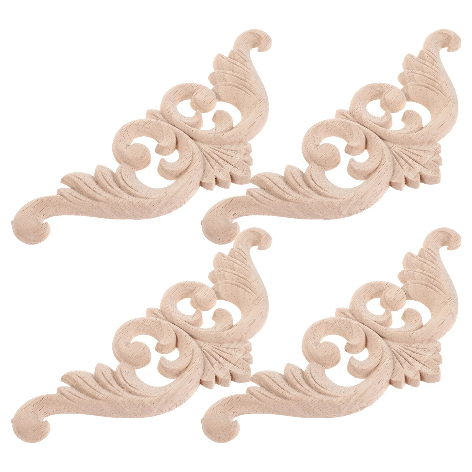 

Real Wood Flower Stickers Decorative Wall Art Home Decoration DIY Craft Wooden Floral Decals for Living Room Bedroom