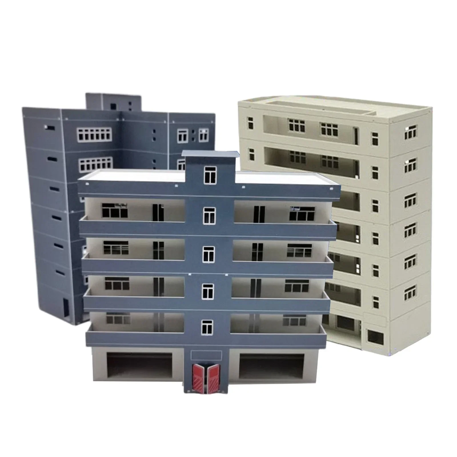 Nieuw 1:100 architectonisch model materiaal schoolonderwijs gebouw zand ABS materiaal productie assemblage gebouw speelgoed voor kinderen cadeau