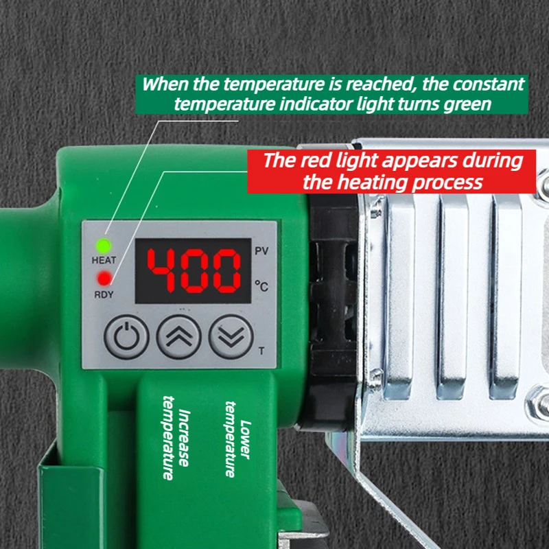 Electric Plastic Welders Smart Digital Display Plastic Welder Water Pipe Welding Machine Multifunctional Household Hot Melter