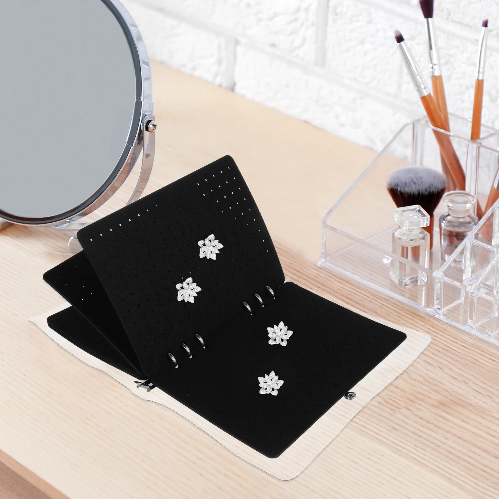 

Pin Display Stand Enamel Book Brooch Collection Pages Bag Pins Binder for Collectors Organizer Lapel