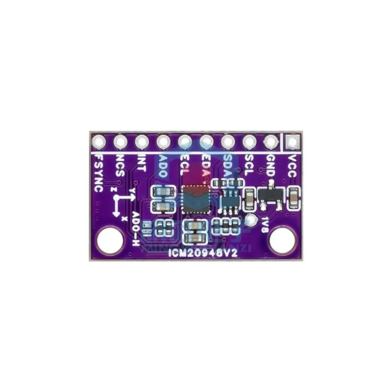 GY-ICM20948V2 9DOF 9-Axis Sensor Acceleration Magnetic Field Sensor Module ICM20948V2 ICM-20948 Replaces MPU-9250 MPU-9150