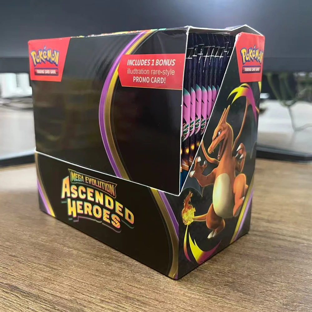 360Pcs Pokemon Card Prismatic Evolutions PHANTASMAL FLAMES Scarlet Violet 151 Black Bolt English Booster Battle Transaction Card image 3