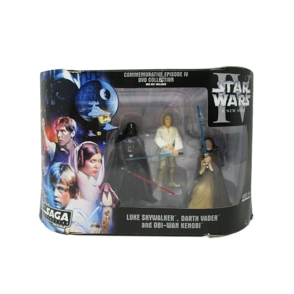 Damaged Boxed Star Wars Commemorative DVD Saga Episode Clone War Collection 3.75" Action Figure view 4