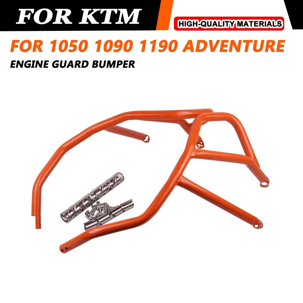 

For KTM 1290 Super Adventure S R 1050 1090 1190 Adv 2013-2019 Upper Crash Bars Engine Guard Bumper Stunt Cage Frame Protector
