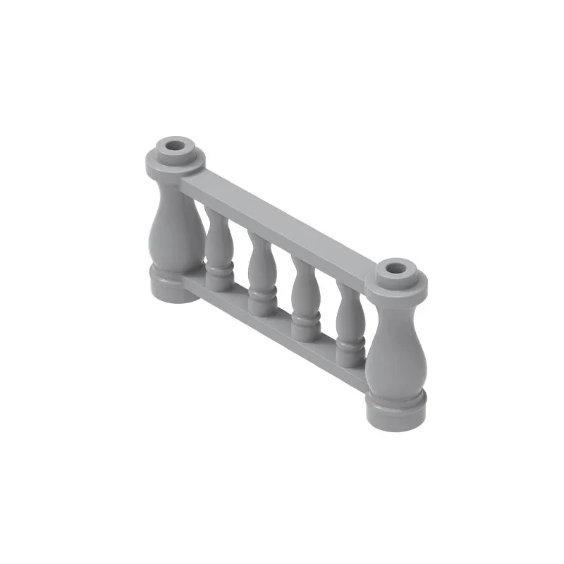 Moc 10 pçs parte tijolos 32932 especial pequeno corrimão parede blocos de construção conjunto casa castelo guardrail partícula brinquedo diy presente das crianças