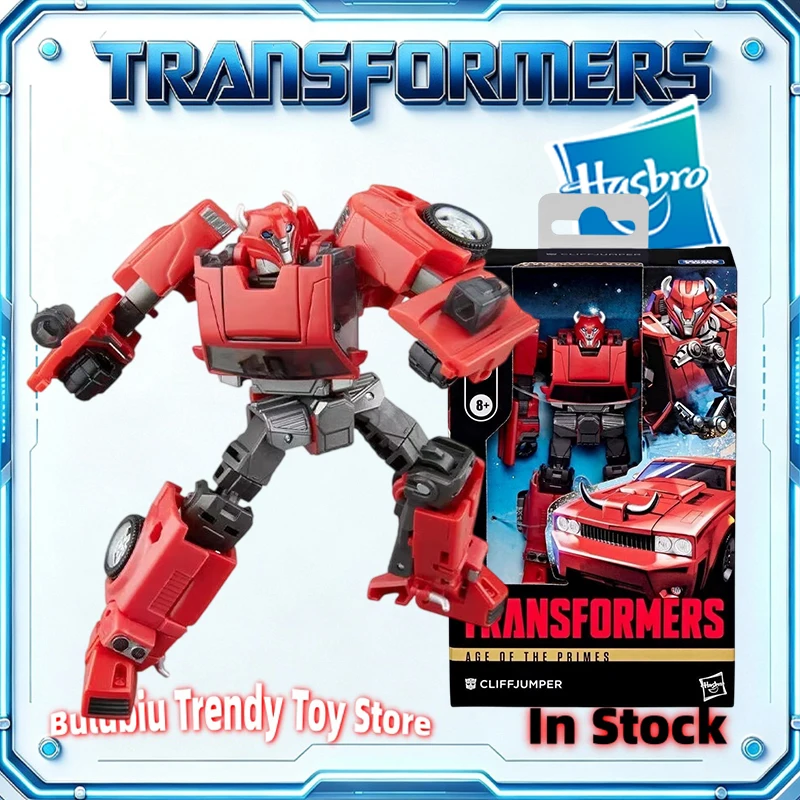 InStock-Genuine Licensed by Hasbro-Anime Figure ActionFigure-Transformers Age of the Primes Cliffjumper Deluxe TFP Prime Autobot