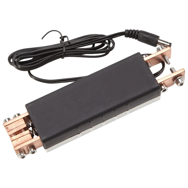 Punktschweißen Integrierter DIY-Punktschweißgerät Punktschweißstift mit automatischem Auslöser für 18650-Batterieschweißgerät Mini-Punktschweißgerät (schwarz)