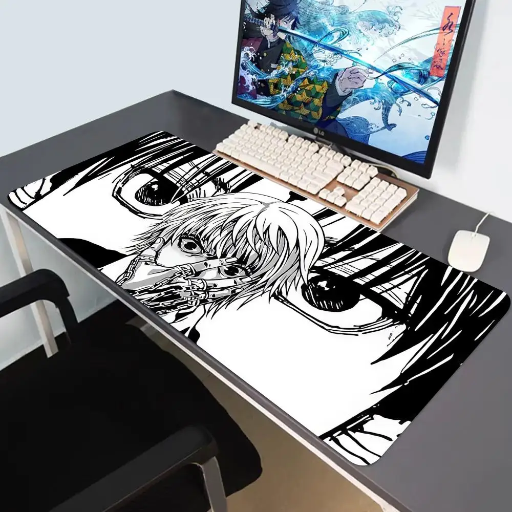 

Anime Kurapika Character Large Gaming Mouse Pad XXL Soft Non-Slip Rubber Long PC Gamer Computer Laptop Office Table Mat