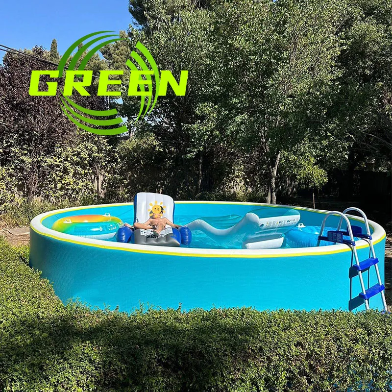 Inflatable Swimming Pool Inflatable Pool for Adult and Kids Large Inflatable Swimming Pool