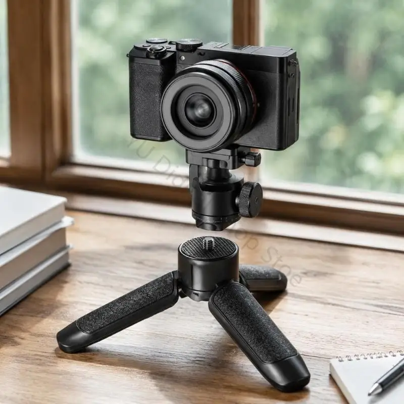 96BA Pocket Camera Support Stand with Fold-Out Legs for Pocket 4 3 Daily Travel Stand