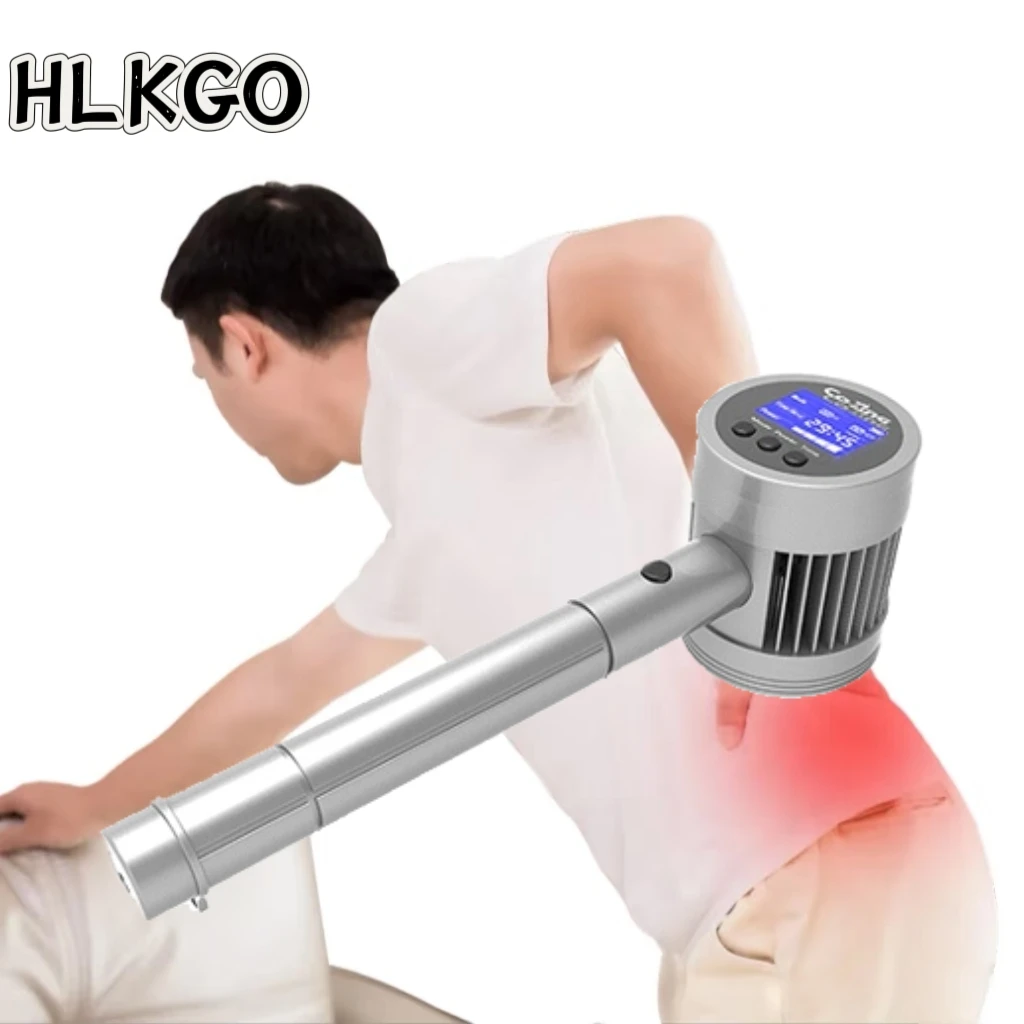 

808nm+650nm Dual Wave Cold Laser Therapy Machine 5W 25 Diodes - HLKGO Portable Physiotherapy for Neuropathy & Joint Pain