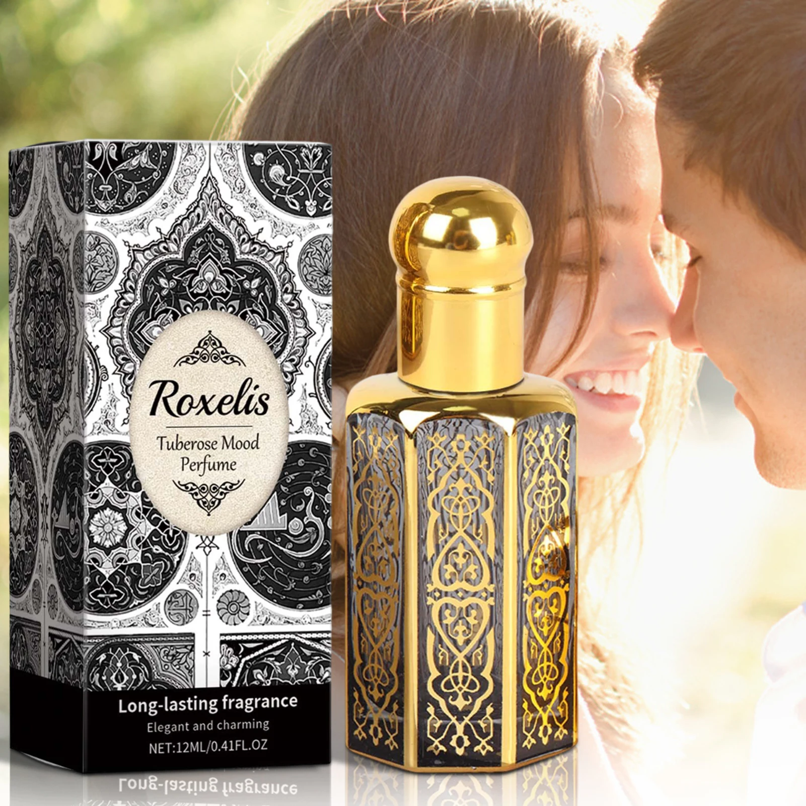 Perfumes árabes Perfume encantador Hombres Perfume personal de larga duración Fragancia de aceite Mujeres Perfume elegante para mujeres