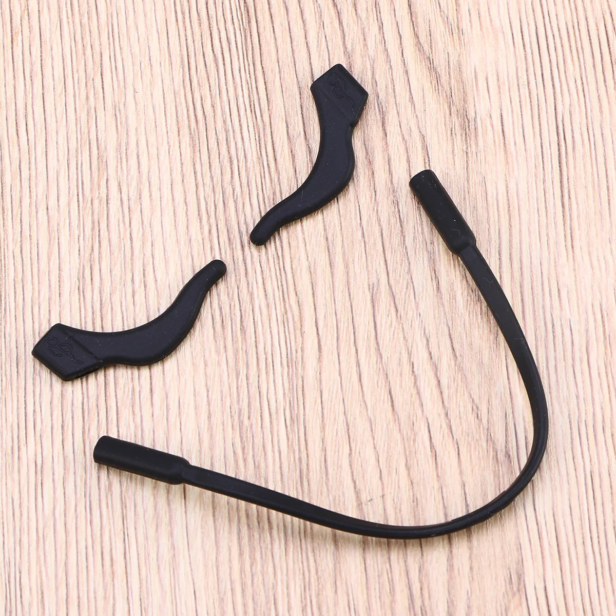

Anti-Slip Strap Soft Silicone Ear Hook Grip Universal Glasses Retainer For Sports Glasses Holder Black