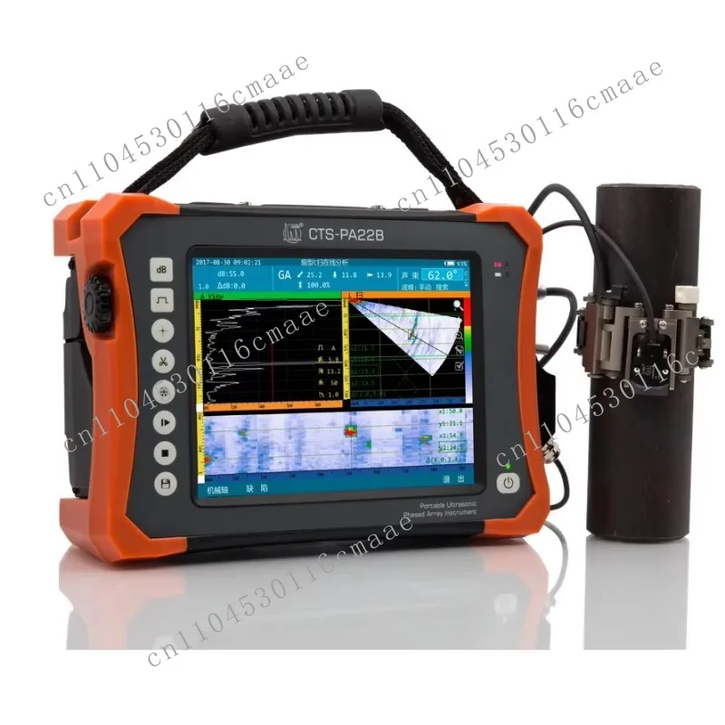 Small Pipe Weld Inspection of SCQsp-1 Chain Scanner in Phased Array Ultrasonic Inspection