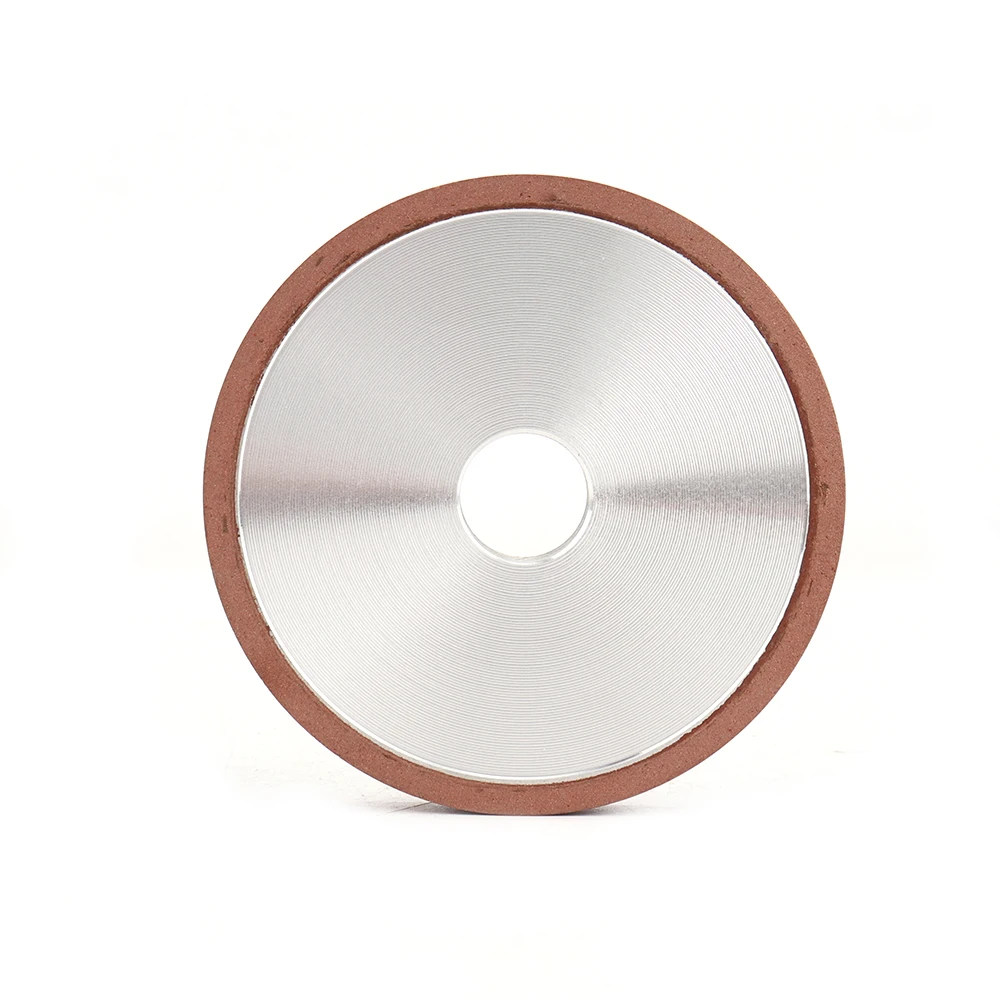 Disque d'affûtage diamant pour outil de fraisage en acier au tungstène, meule en carbure de métal, grain 150-400, 100mm