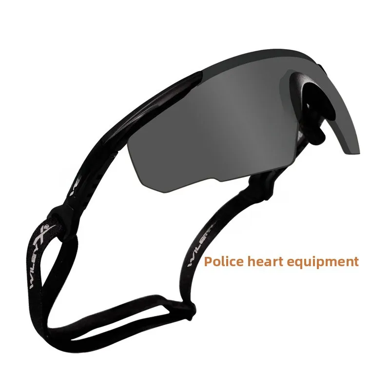 نظارات شمسية تكتيكية عالية الدقة ثلاثية الألوان مقاومة للرصاص من وايلي إكس 308، نظارات مقاومة للرياح، إصدار آسيوي، معدات للتخ...